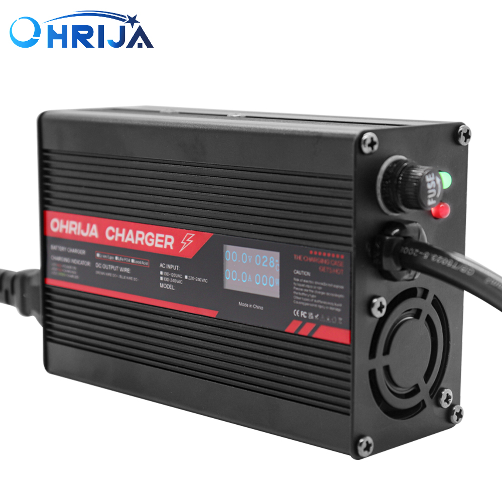 Lifepo4 Charger 48V 20A - OHRIJA-cargador inteligente de 58,4 V y