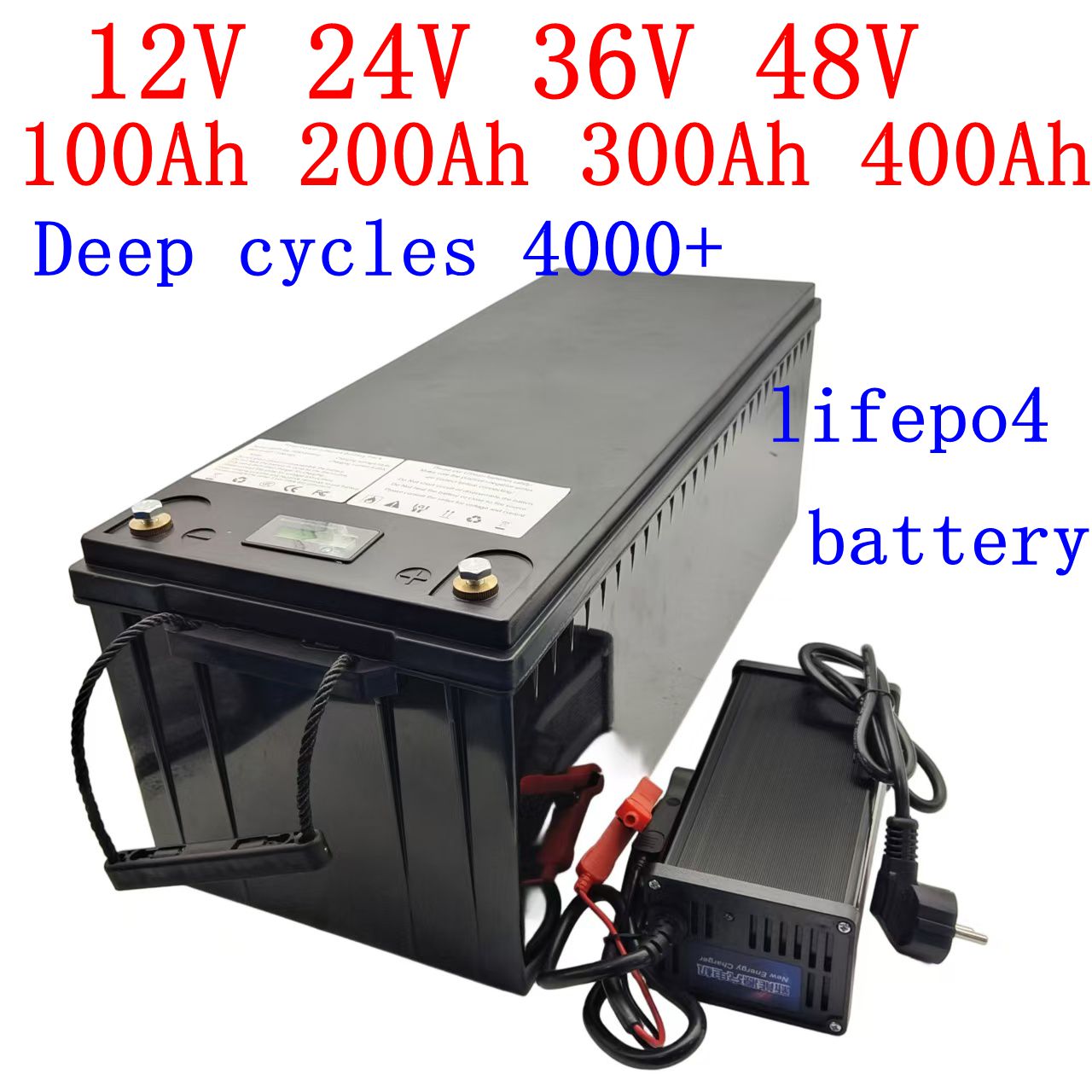 Lifepo4 Battery 24V 200Ah - Batería de litio Lifepo4 de ciclo
