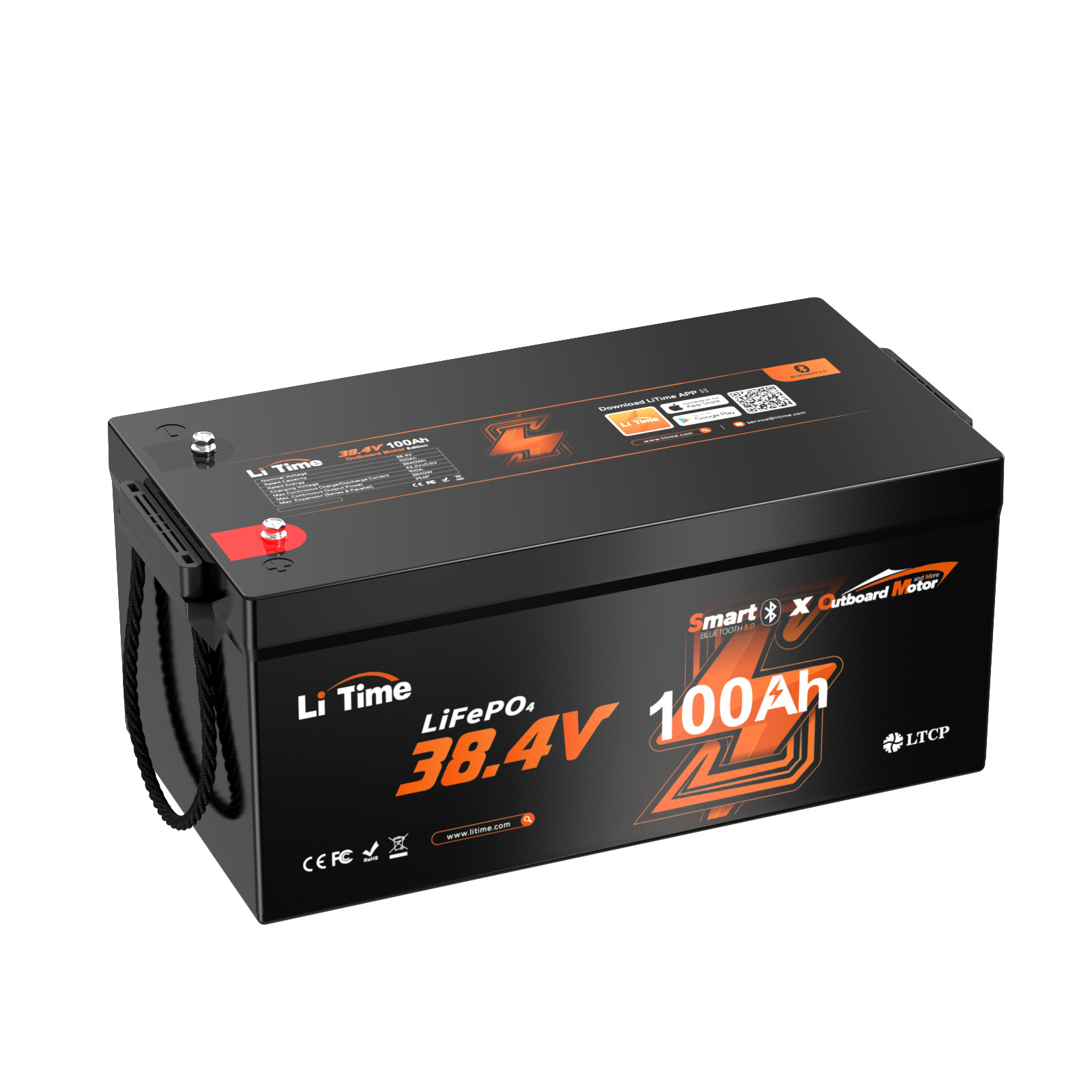 Lifepo4 Battery 36V 100Ah - Puerta a puerta, Stock en EE.