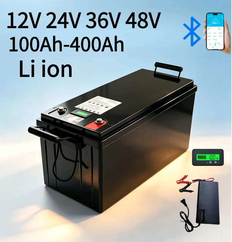 Lifepo4 Battery 36V 100Ah - Paquete de Baterías de Iones de
