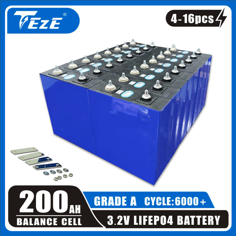 Lifepo4 Battery 24V 200Ah - Batería LifePO4 de 3,2 V, 202AH,