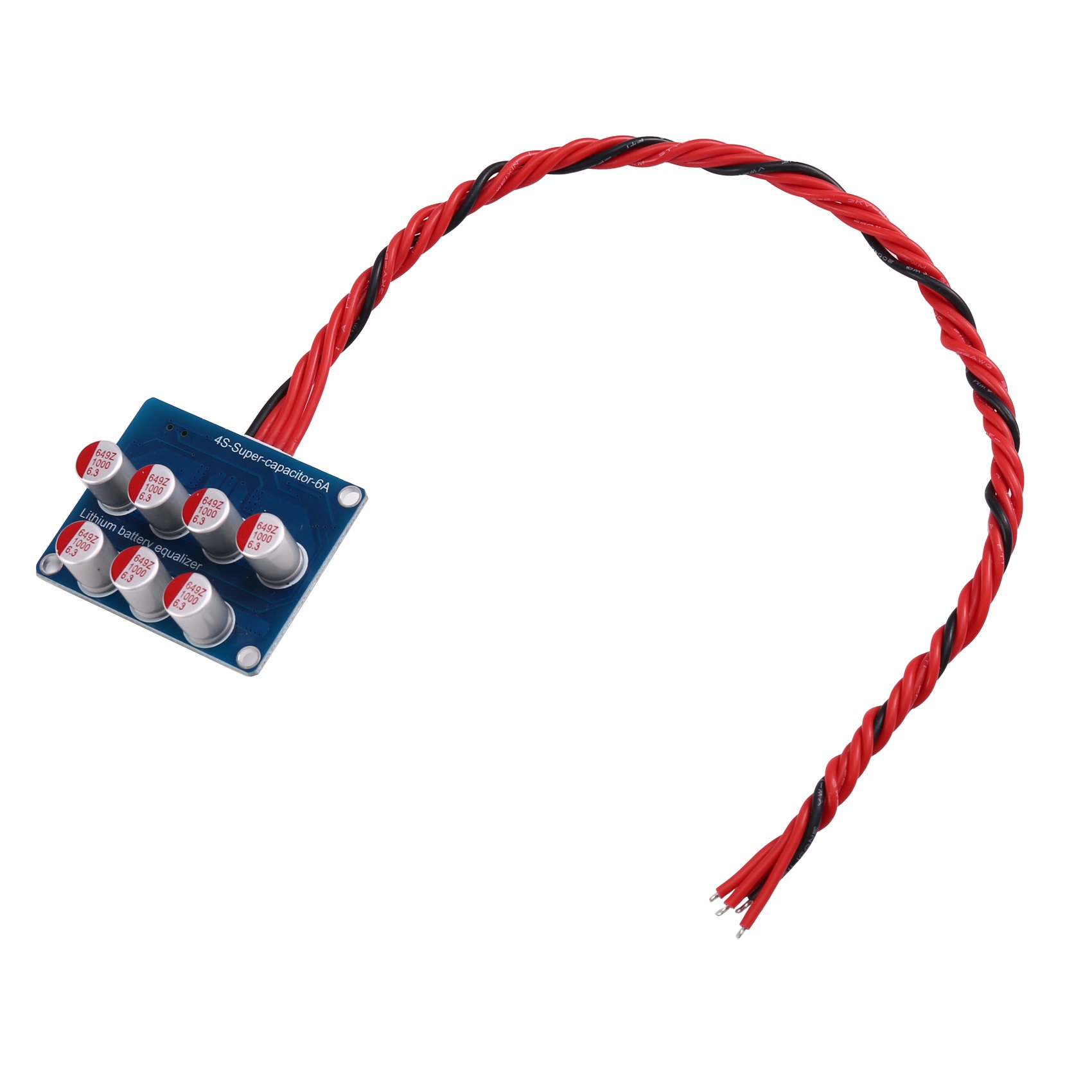 Battery Balancer 4S 12V Active Equalizer - ABFU-4X 4S 6A: ecualizador activo para