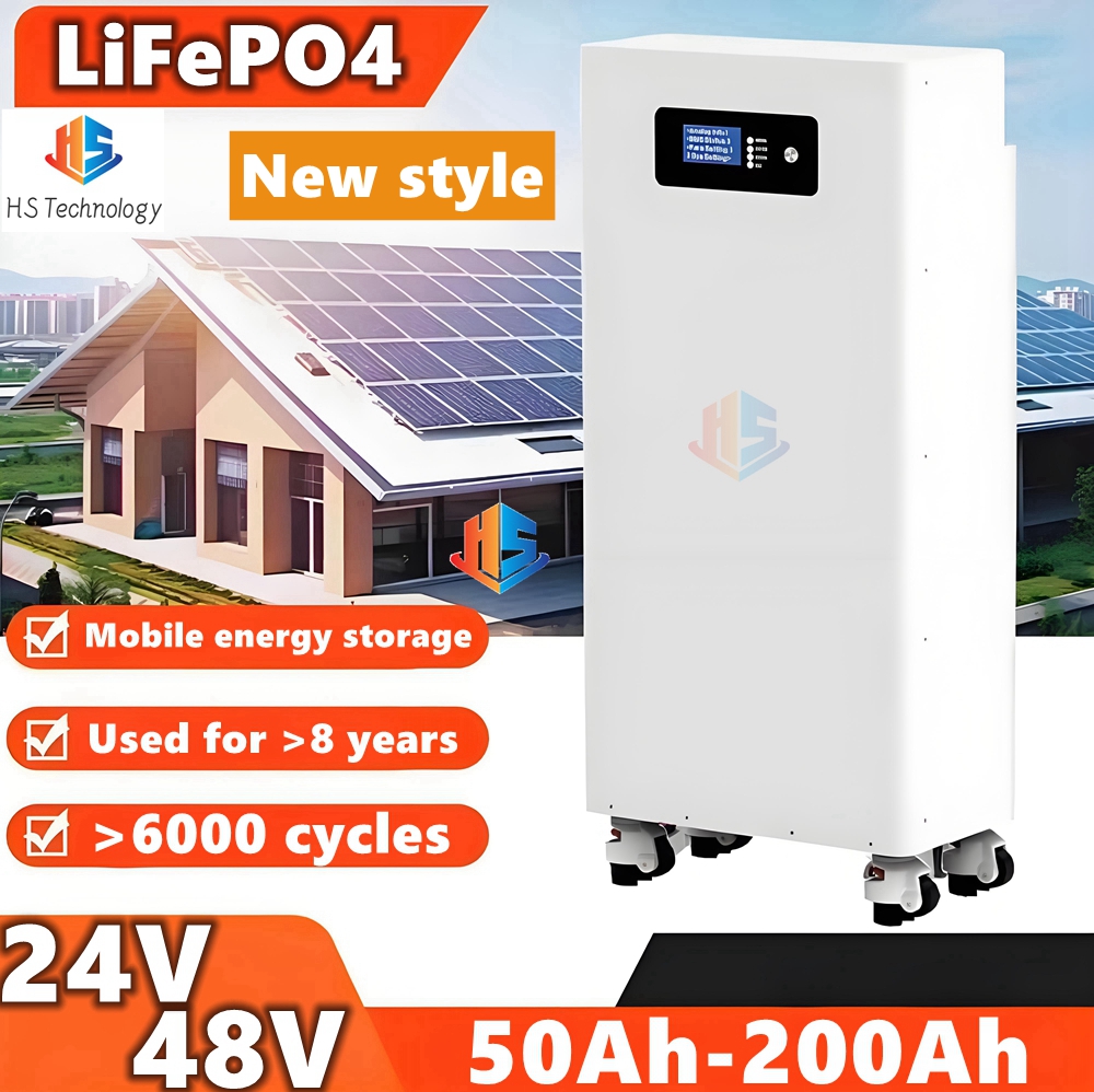 Lifepo4 Battery 24V 200Ah - Batería LiFePO4 de 24V 48V 100Ah