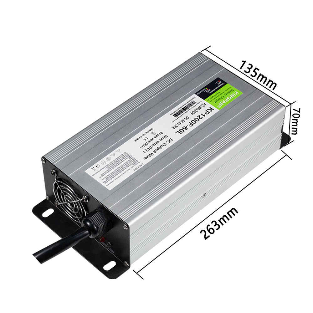 Lifepo4 Charger 48V 20A - Cargador de Batería UL CE Lifepo4