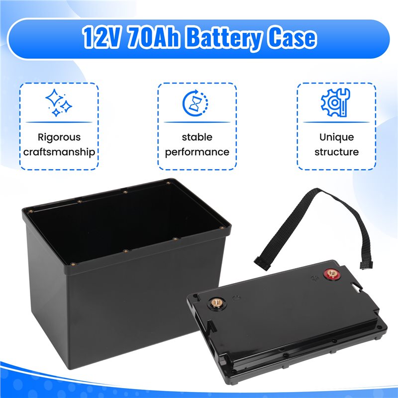 Caja de almacenamiento para ba - Lifepo4 Battery Box Diy 12V 100Ah reseña y precio