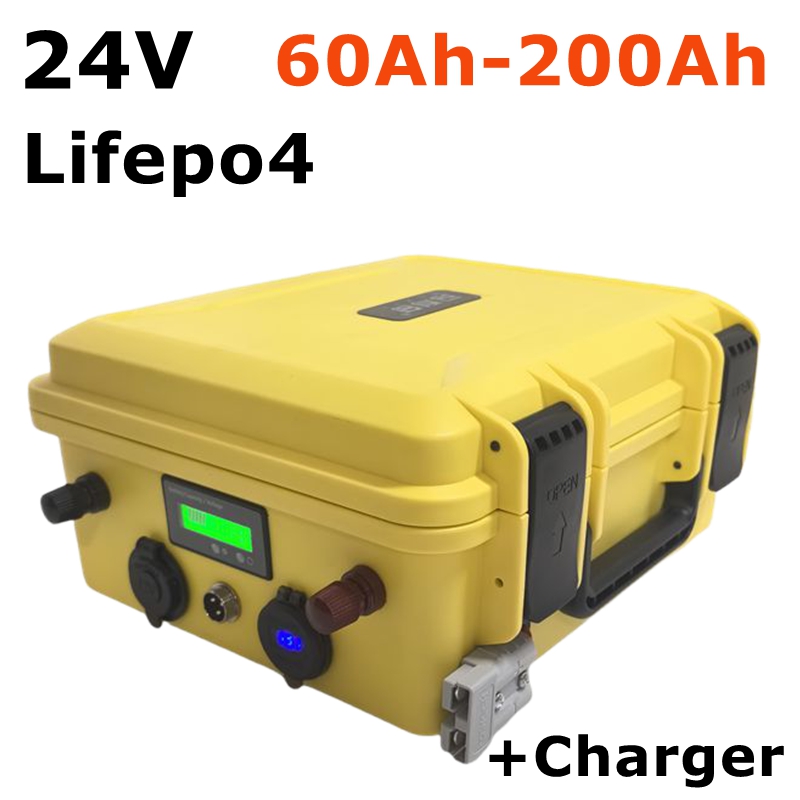 Batería LiFePO4 de 24v, 50Ah,  - Lifepo4 Battery 24V 100Ah Trolling Motor reseña y precio