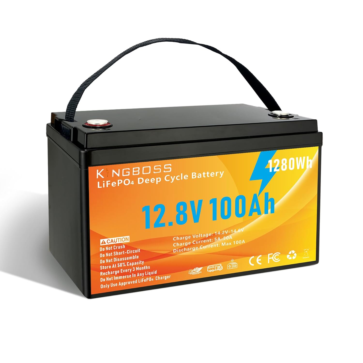 Batería de litio LiFePO4 de ci - Lifepo4 Battery 12V 100Ah reseña y precio