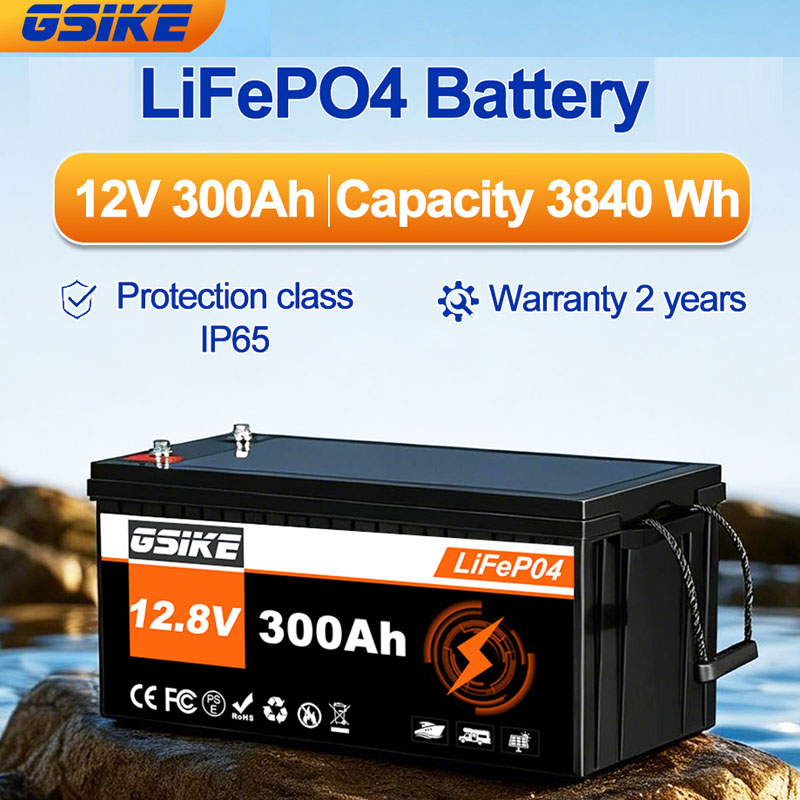 Batería de litio GSIKE 12V Lif - Lifepo4 Battery 12V 100Ah reseña y precio