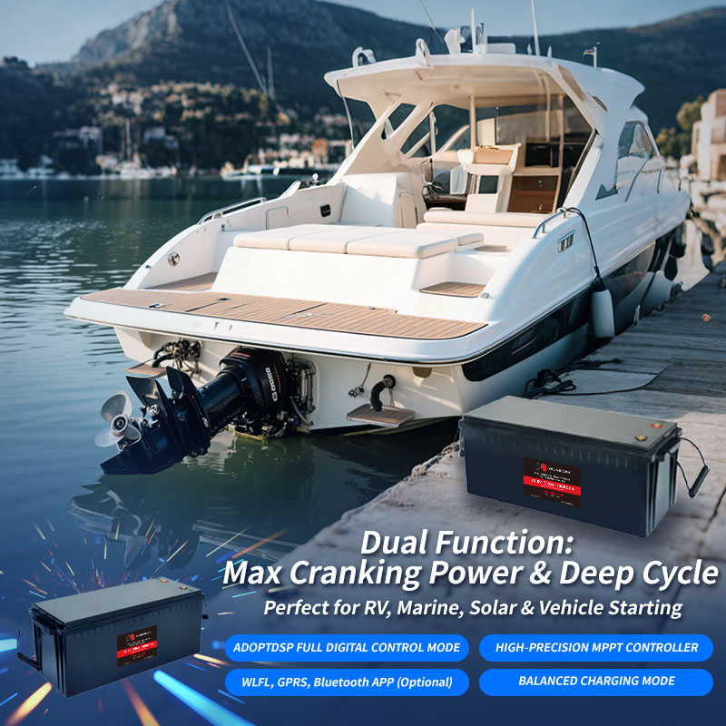 Batería recargable de LiFePO4  - Lifepo4 12V 300Ah Deep Cycle reseña y precio