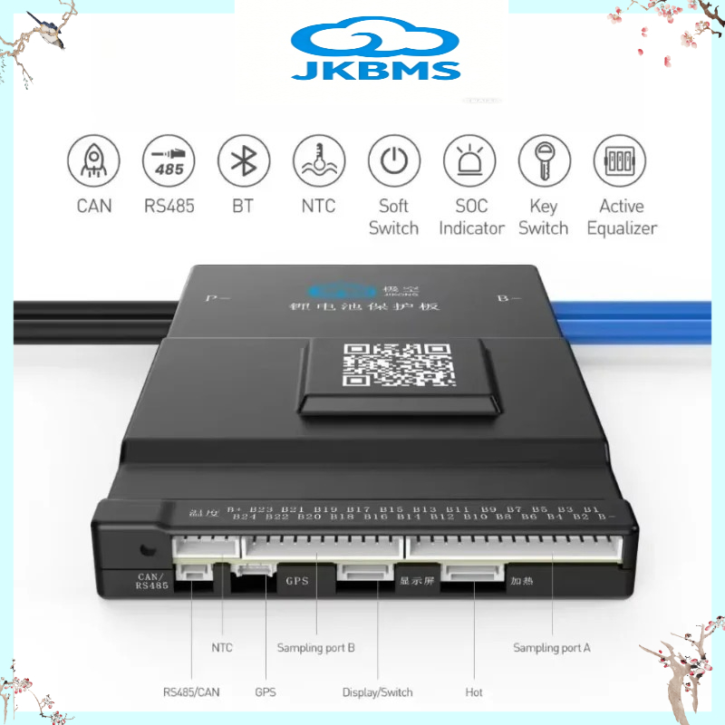 JKBMS 100A 120A 150A 200A Li-I - Lifepo4 Battery 36V 100Ah reseña y precio
