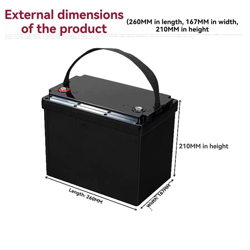 Caja de almacenamiento de bate - Lifepo4 Battery Box Diy 12V 100Ah reseña y precio