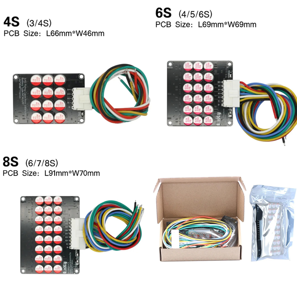 Ecualizador Activo 4S 8S 16S 6 - Battery Balancer 4S 12V Active Equalizer reseña y precio