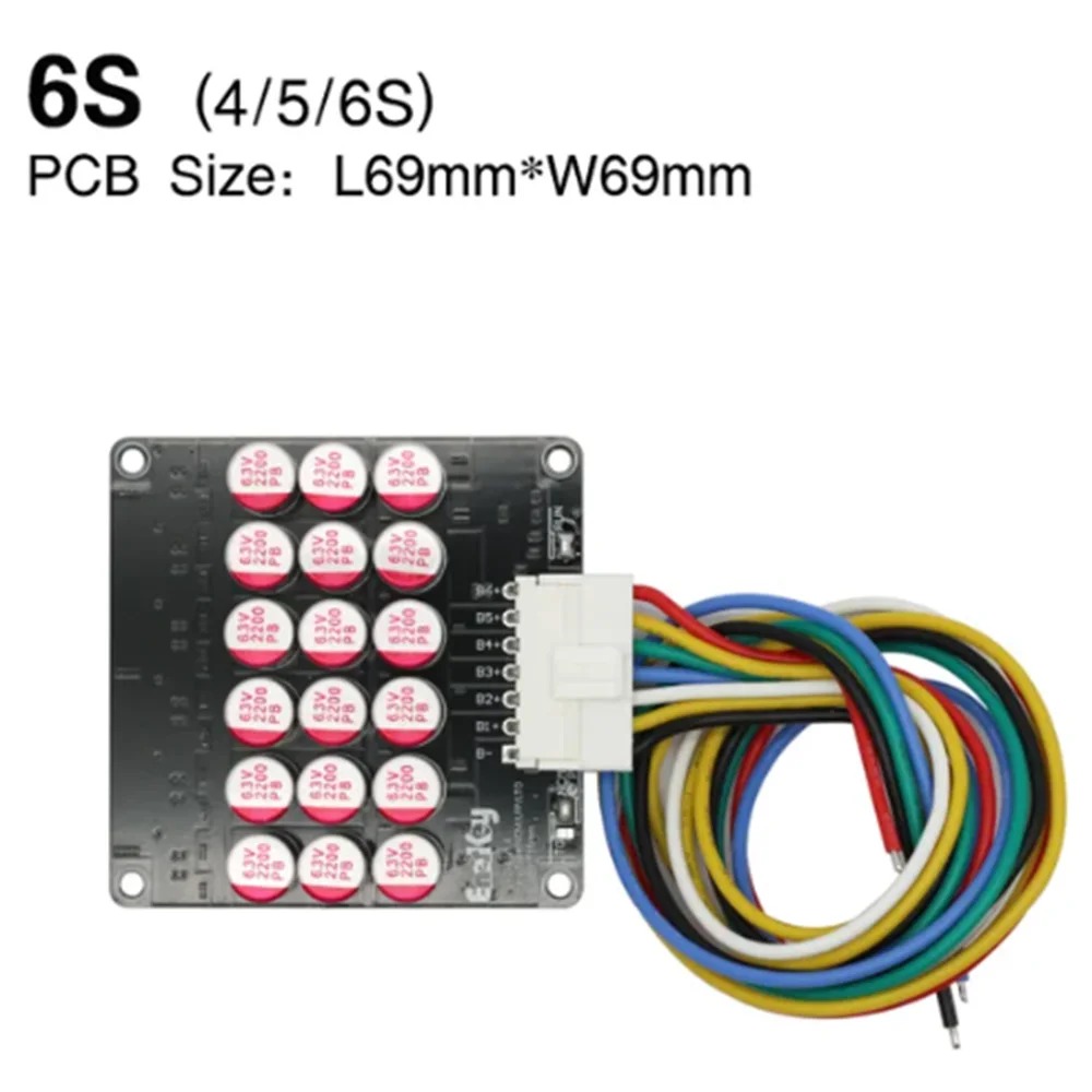 Ecualizador Activo 4S 8S 16S 6 - Battery Balancer 4S 12V Active Equalizer reseña y precio
