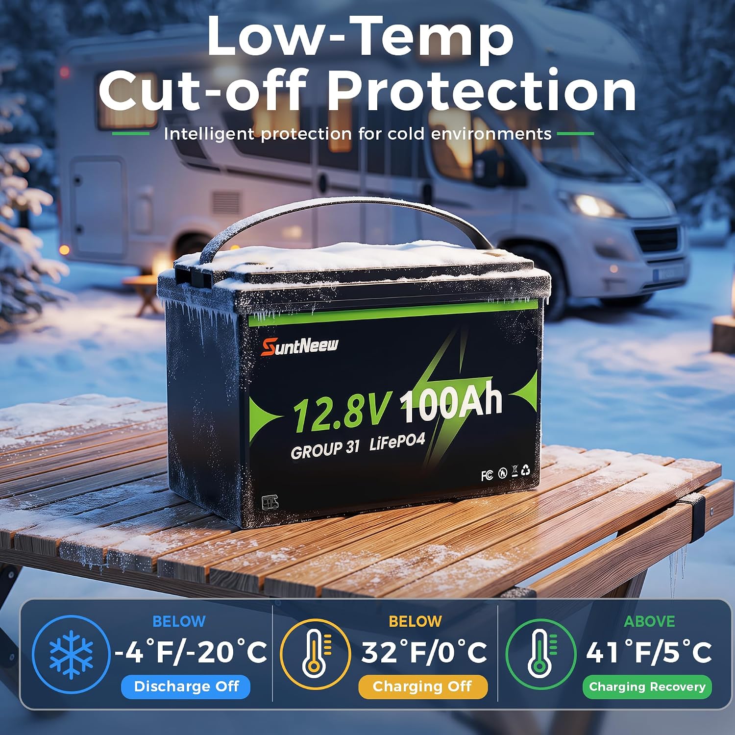 Batería LiFePO4 de 12V 100Ah c - Lifepo4 Battery 12V 100Ah reseña y precio