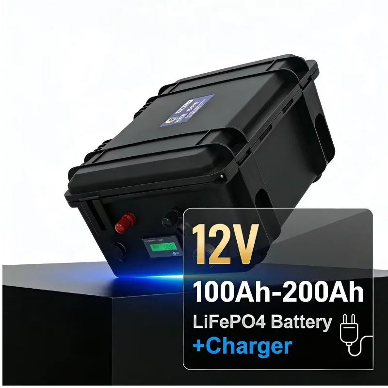 Batería LiFePO4 de 1400 W, 12  - 12V 100Ah Lifepo4 Bluetooth Bms reseña y precio