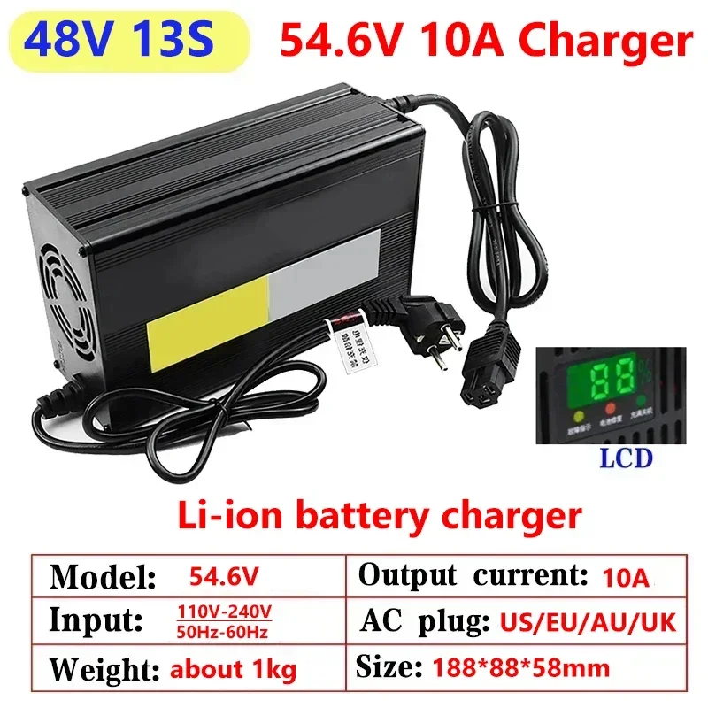 Cargador de batería de litio 1 - Lifepo4 Charger 48V 20A reseña y precio