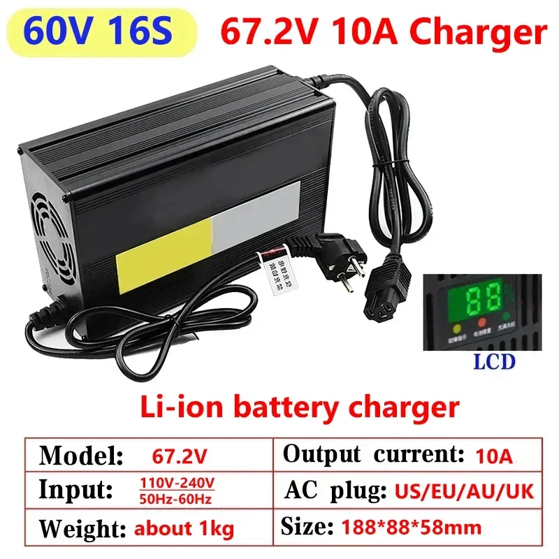 Cargador de batería de litio 1 - Lifepo4 Charger 48V 20A reseña y precio