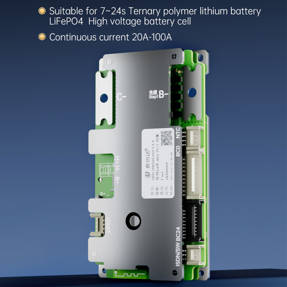 JBD Smart LiFePO4 BMS 7S 8S 24 - Lifepo4 Battery 36V 100Ah reseña y precio