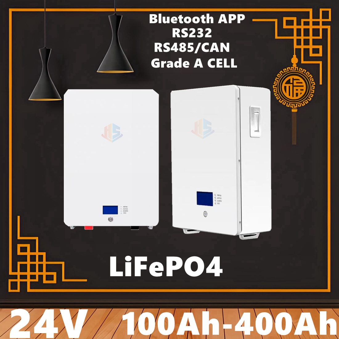 Batería LiFePO4 de 24 V y 400  - Lifepo4 Battery 24V 200Ah reseña y precio