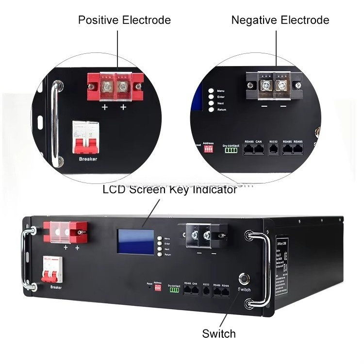 5KWh 10KWh 15kwh 24V 48V 51.2V - Lifepo4 48V 100Ah Server Rack reseña y precio
