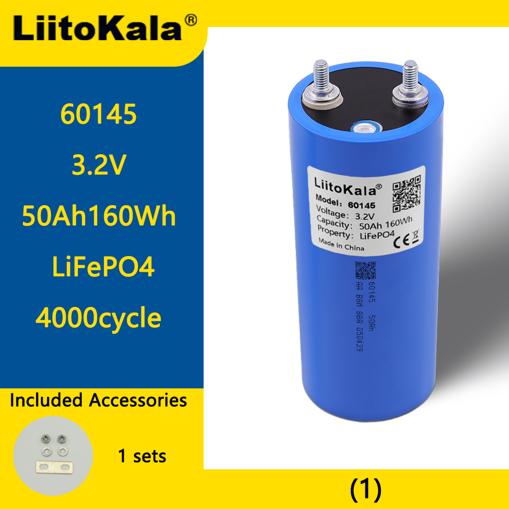 1-8 piezas de batería LiitoKal - Lifepo4 48V 50Ah Golf Cart reseña y precio