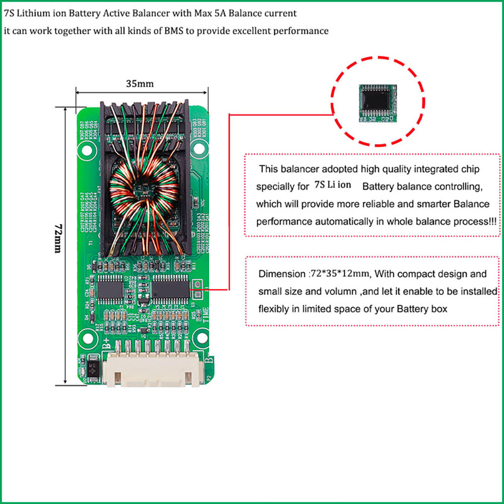 Balanceador de Baterías Activa - Battery Balancer 4S 12V Active Equalizer reseña y precio
