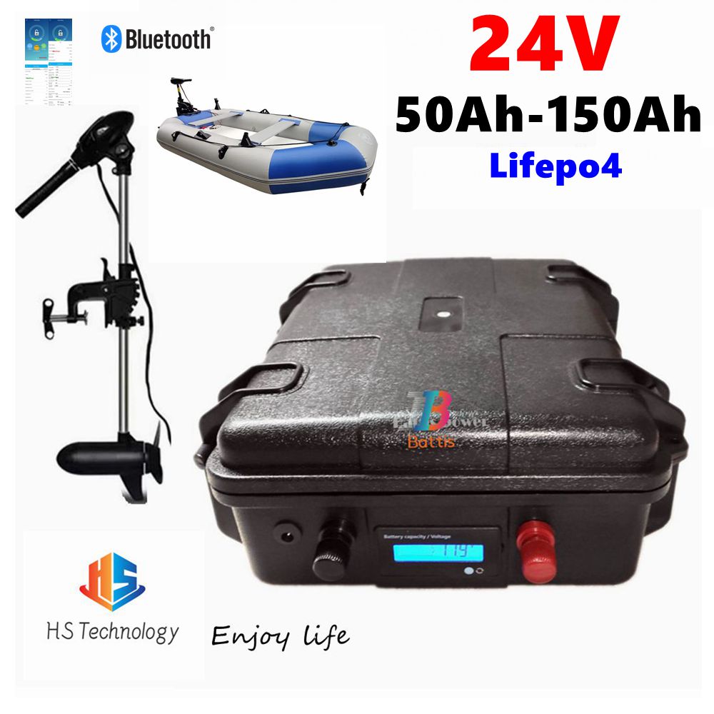 Batería Lifepo4 de 24V 50Ah 60 - Lifepo4 Battery 24V 100Ah Trolling Motor reseña y precio
