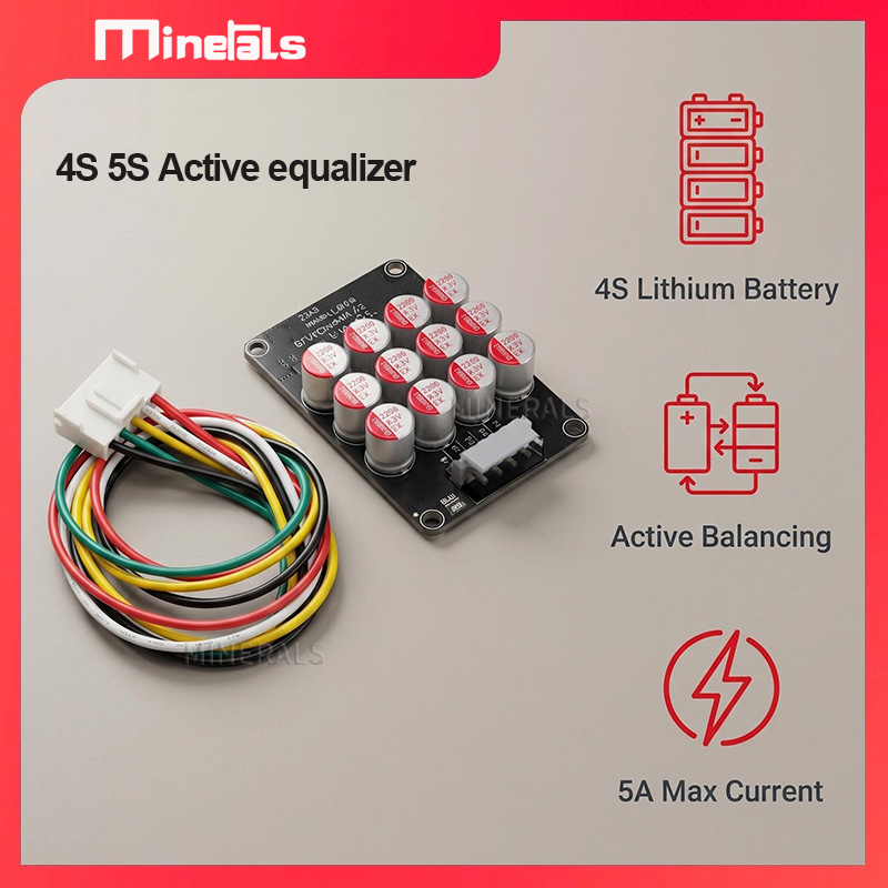 Equilibrador 4s 5a, ecualizado - Battery Balancer 4S 12V Active Equalizer reseña y precio