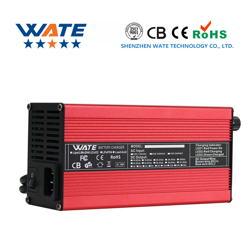 Cargador 58.4V12A 16S 48V bate - Lifepo4 Charger 48V 20A reseña y precio