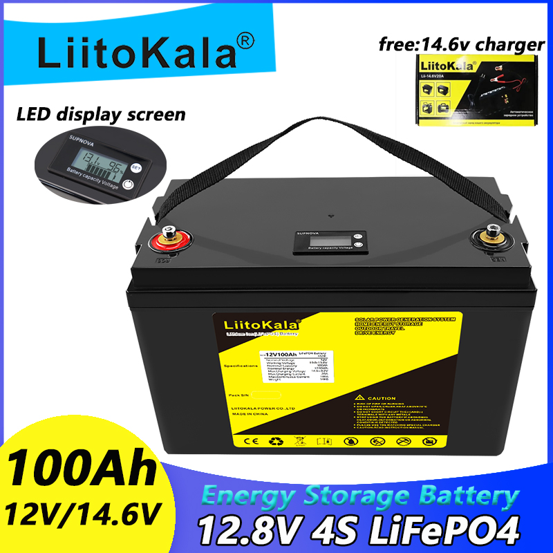 LiitoKala 12,8 V 30A 90Ah Life - Lifepo4 12V 300Ah Deep Cycle reseña y precio