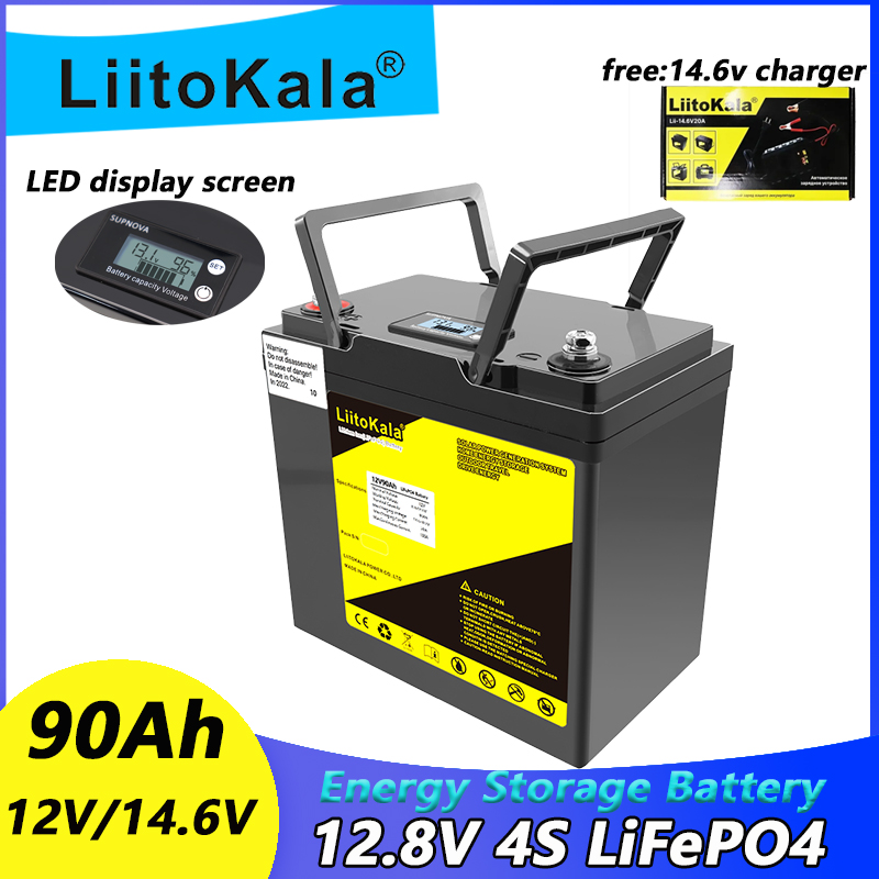 LiitoKala 12,8 V 30A 90Ah Life - Lifepo4 12V 300Ah Deep Cycle reseña y precio