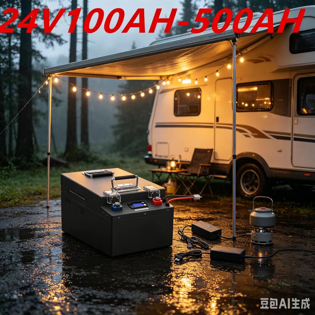 Batería Lifepo4 de 24V 200ah,  - Lifepo4 Battery 24V 200Ah reseña y precio