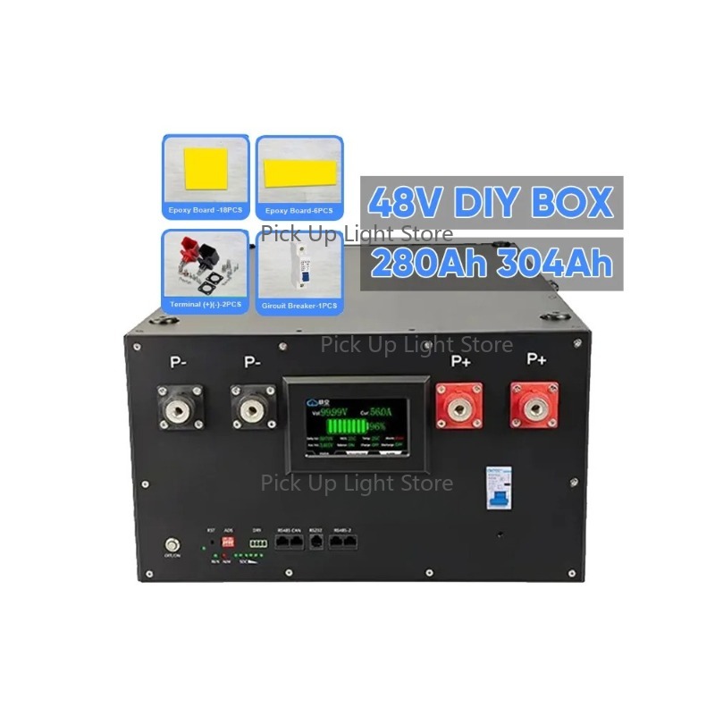 Lifepo4 16S 48V 51,2 V sistema - Lifepo4 Battery 51.2V 280Ah reseña y precio