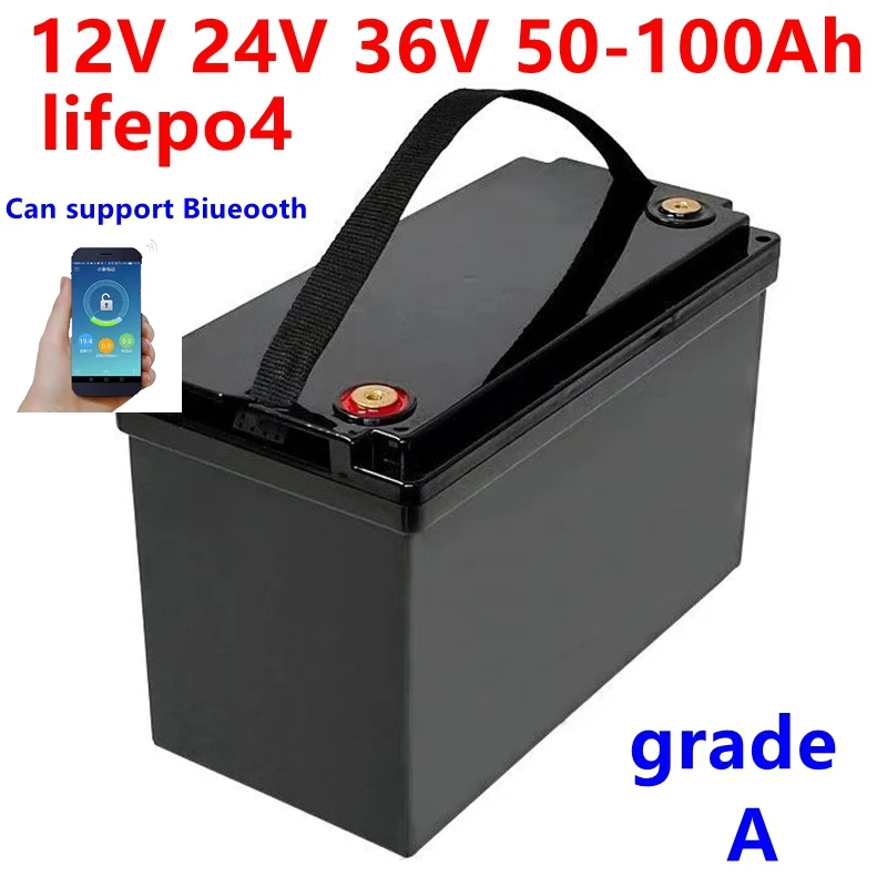 Batería de Litio VoltPro para  - 12V 100Ah Lifepo4 Bluetooth Bms reseña y precio