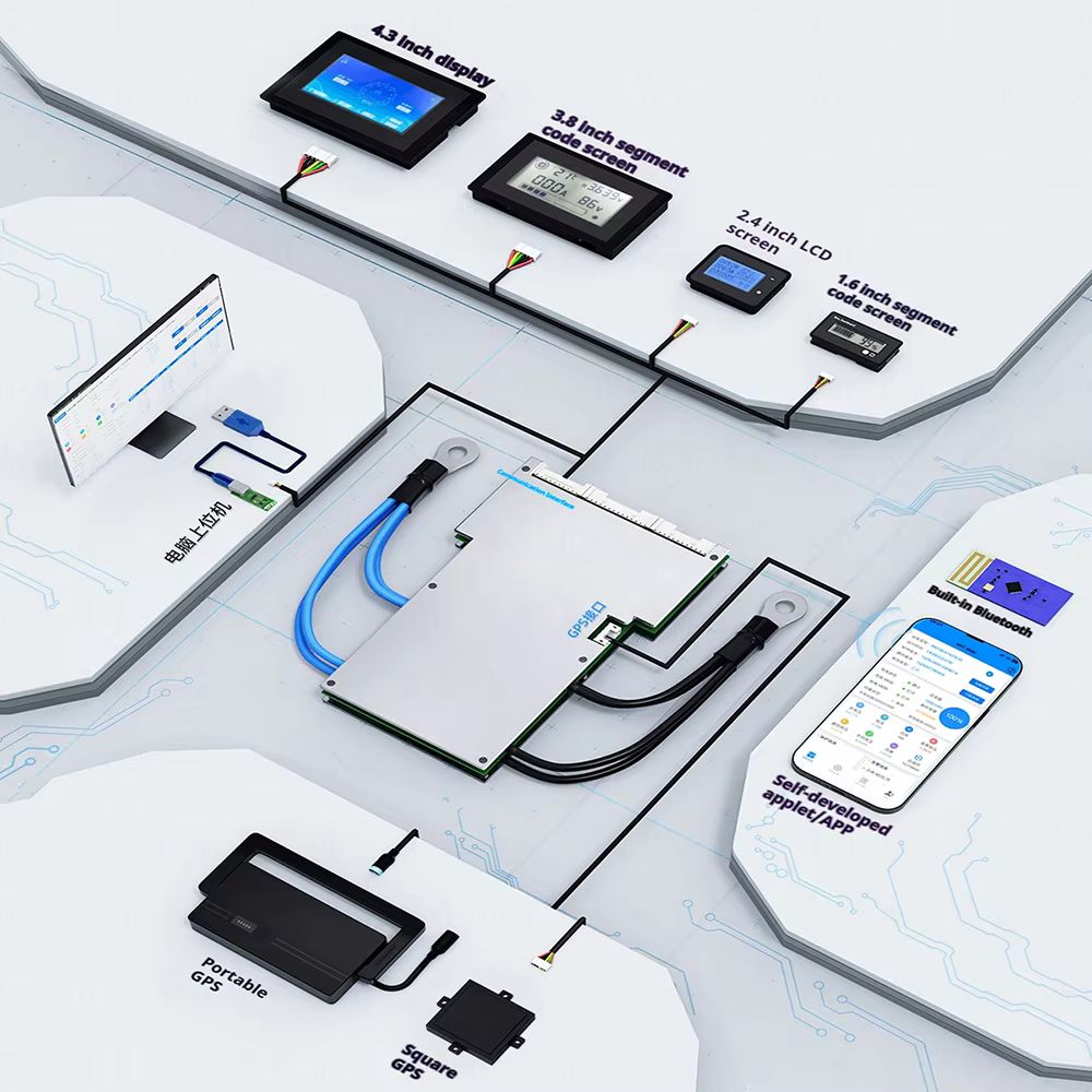 ANT BMS 10S-24S 12S 13S 14S 16 - Smart Bms 16S 48V 200A Bluetooth reseña y precio