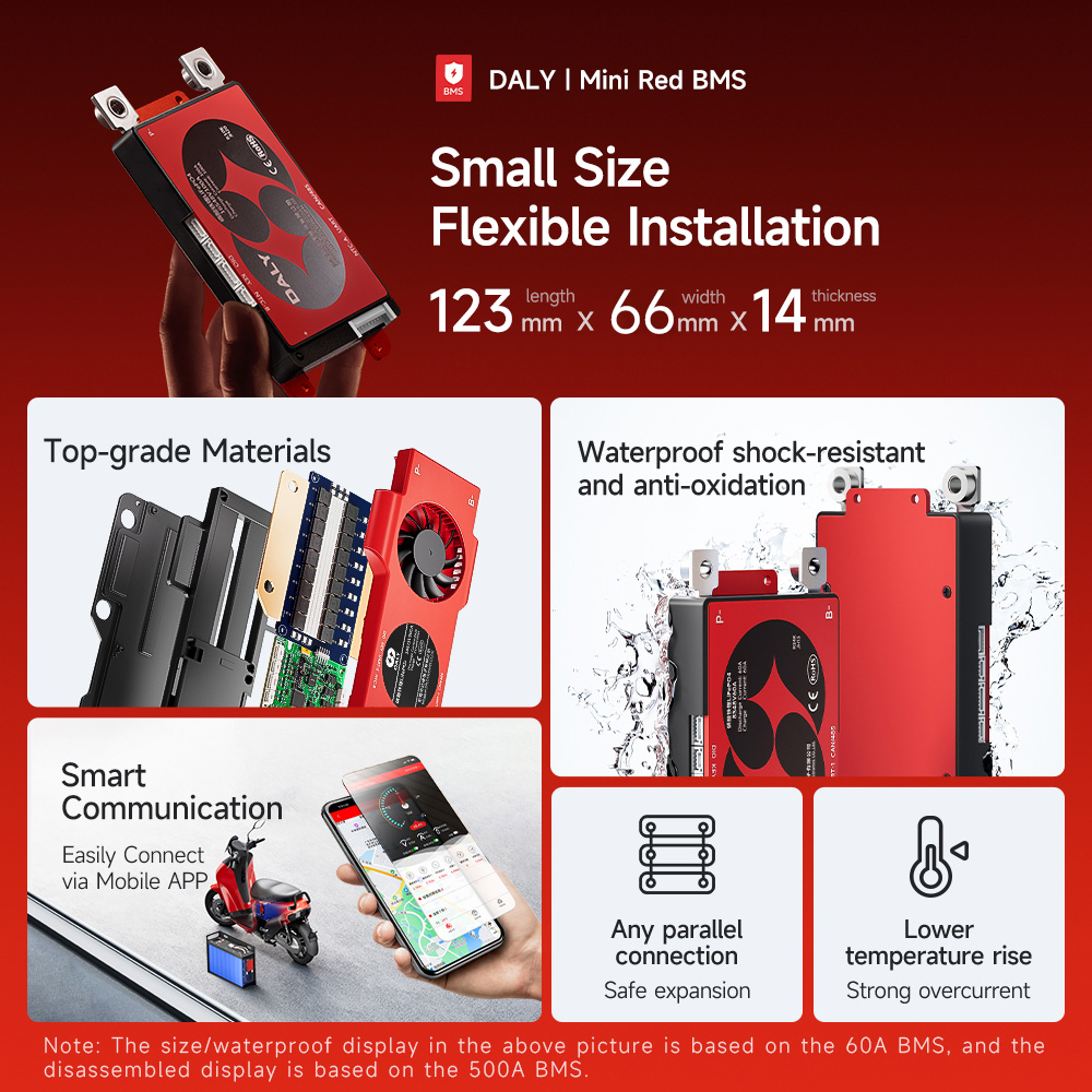BMS Daly Smart LiFePo4 8S 24V  - Smart Bms 16S 48V 200A Bluetooth reseña y precio