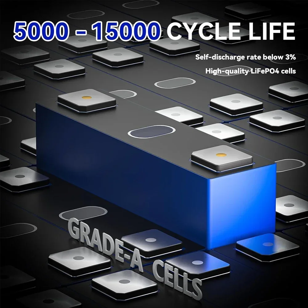 Batería de litio LiFePO4 de 24 - Lifepo4 Battery 24V 200Ah reseña y precio