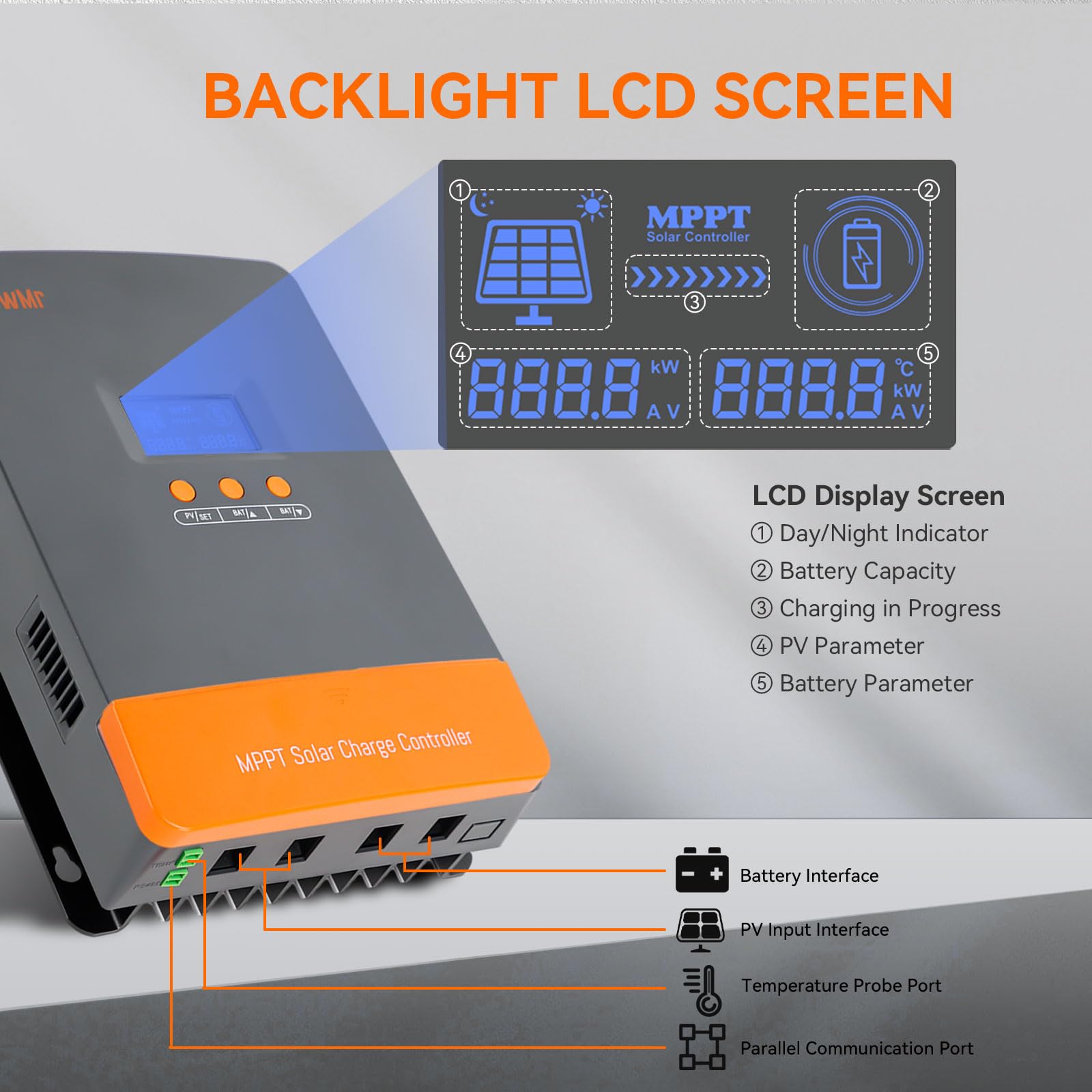 Controlador de Carga Solar MPP - Lifepo4 Battery 36V 100Ah reseña y precio