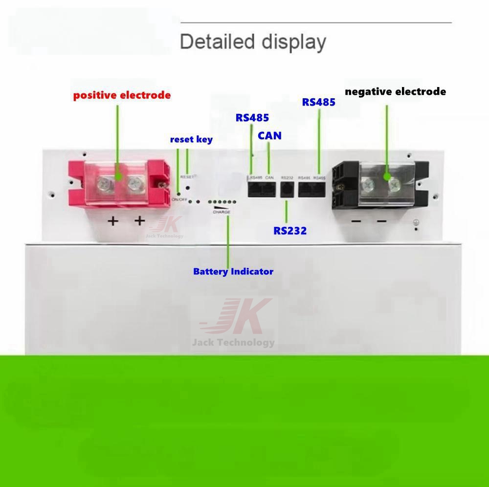 Sistema Solar de 2KW 3KW 5KW,  - Lifepo4 Battery 24V 200Ah reseña y precio