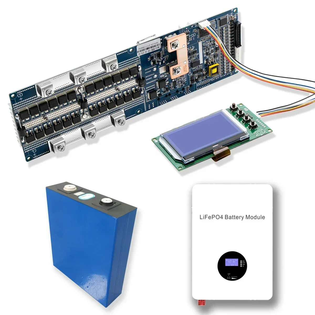 Seplos nueva placa de soporte  - Smart Bms 16S 48V 200A Bluetooth reseña y precio