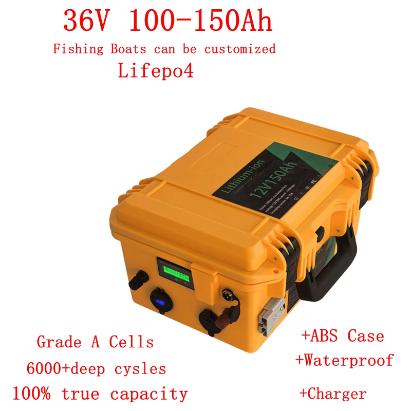 Batería de litio LiFepo4 resis - Lifepo4 Battery 36V 100Ah reseña y precio