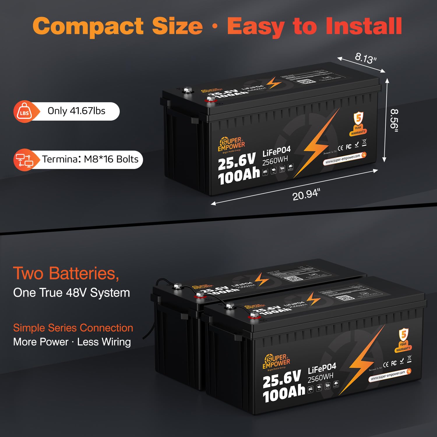 Batería de litio LiFePO4 de 24 - Lifepo4 Battery 24V 100Ah Trolling Motor reseña y precio