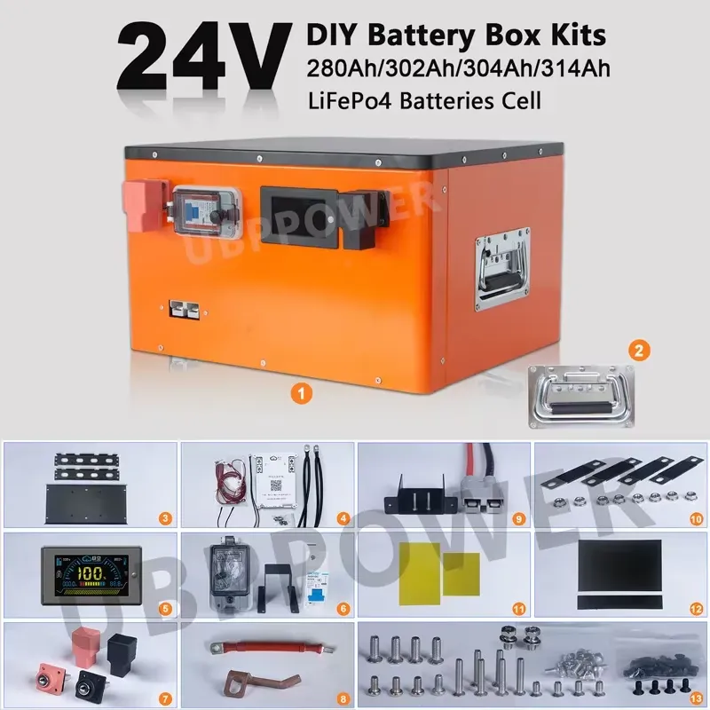 Kit de caja de batería DIY LiF - Lifepo4 Battery 24V 200Ah reseña y precio