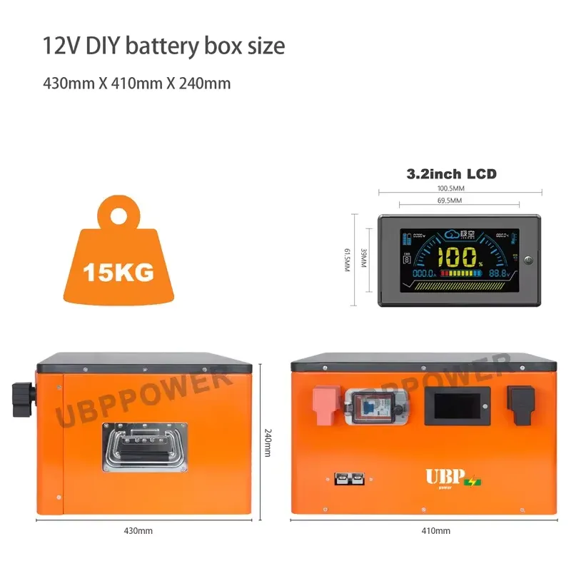 Kit de caja de batería DIY LiF - Lifepo4 Battery 24V 200Ah reseña y precio