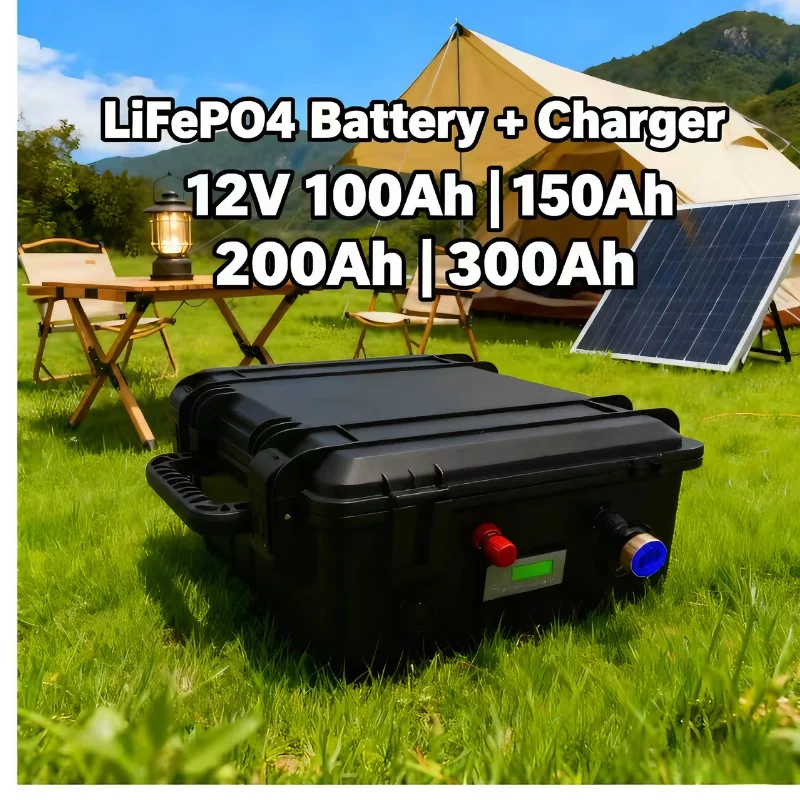 Paquete de batería de fosfato  - 12V 100Ah Lifepo4 Bluetooth Bms reseña y precio