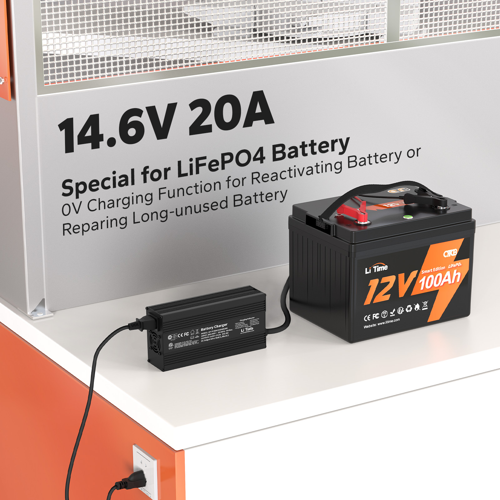 Cargador de Batería LiFePO4 de - Lifepo4 Battery 12V 100Ah reseña y precio