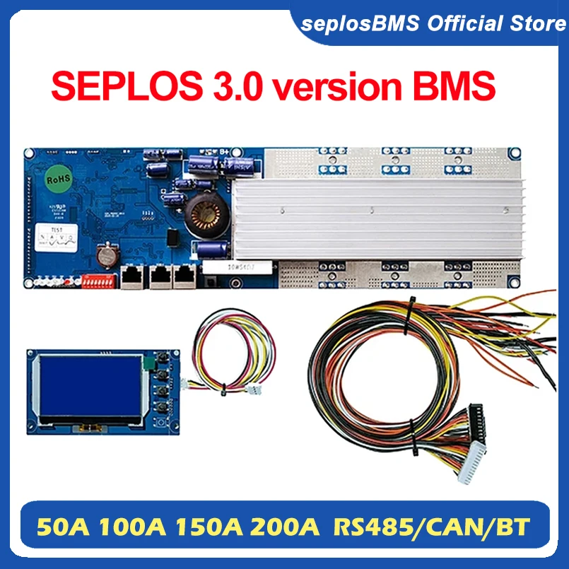 Seplos BMS 3.0, BMS Inteligent - Smart Bms 16S 48V 200A Bluetooth reseña y precio
