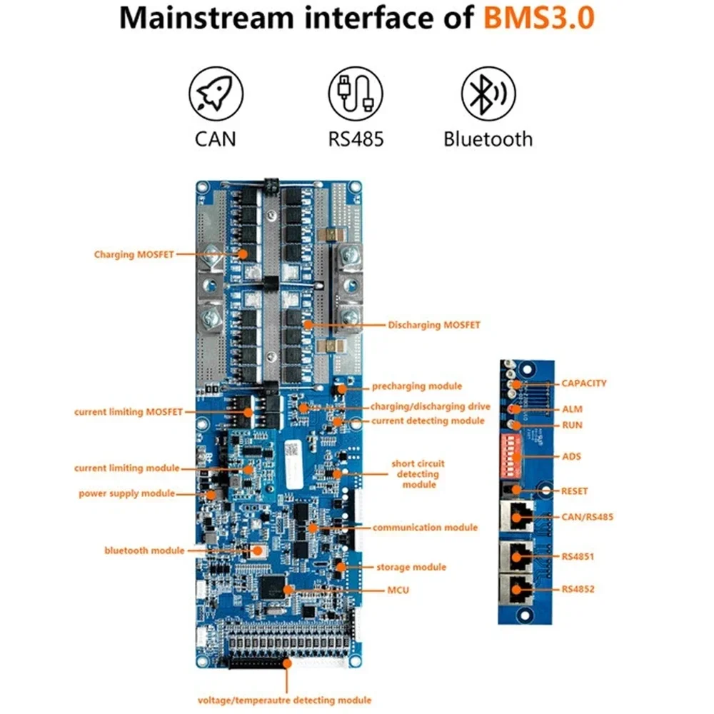 Seplos BMS 3.0, BMS Inteligent - Smart Bms 16S 48V 200A Bluetooth reseña y precio