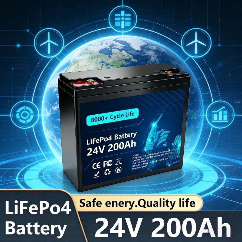 Batería de litio LiFePO4 de 24 - Lifepo4 Battery 24V 200Ah reseña y precio