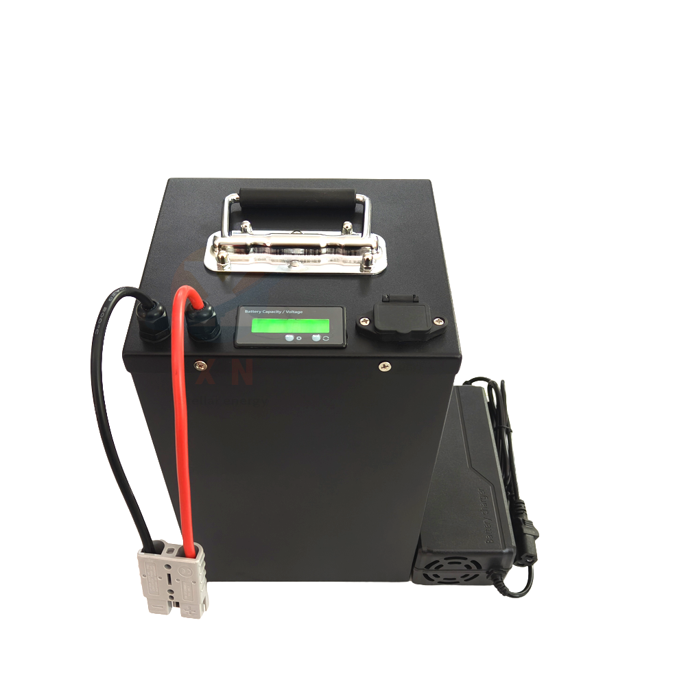 Batería de litio LiFePO4 de 48 - Lifepo4 48V 50Ah Golf Cart reseña y precio
